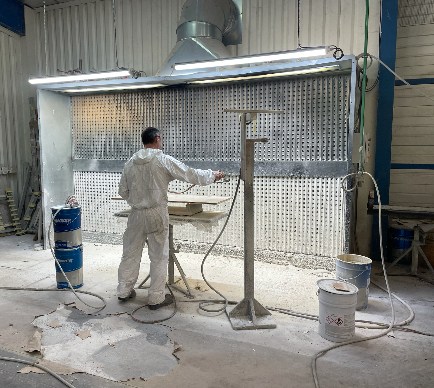 Cabine de peinture